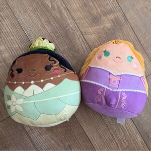 2 Disney princess Squishmallows